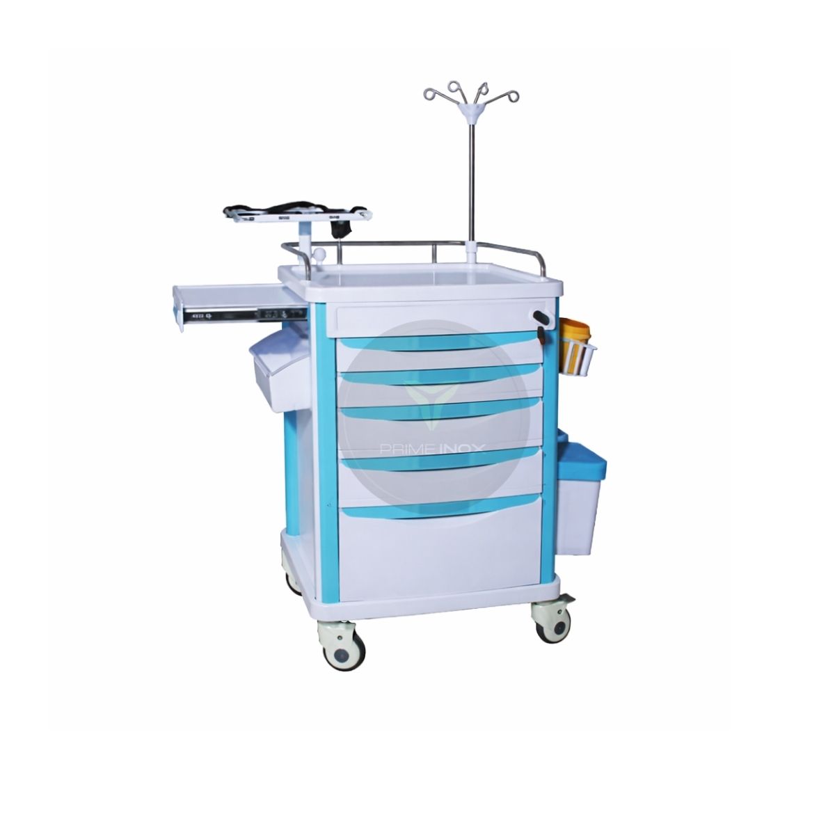 medical emergency crash cart