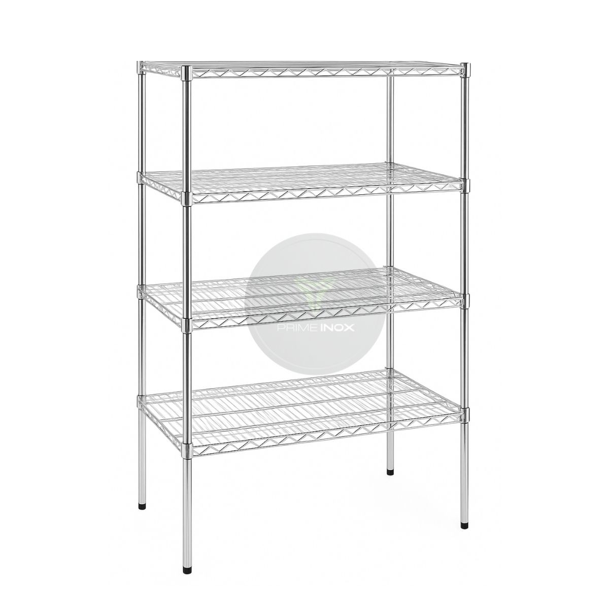 stainless steel 4 tier wire shelving unit