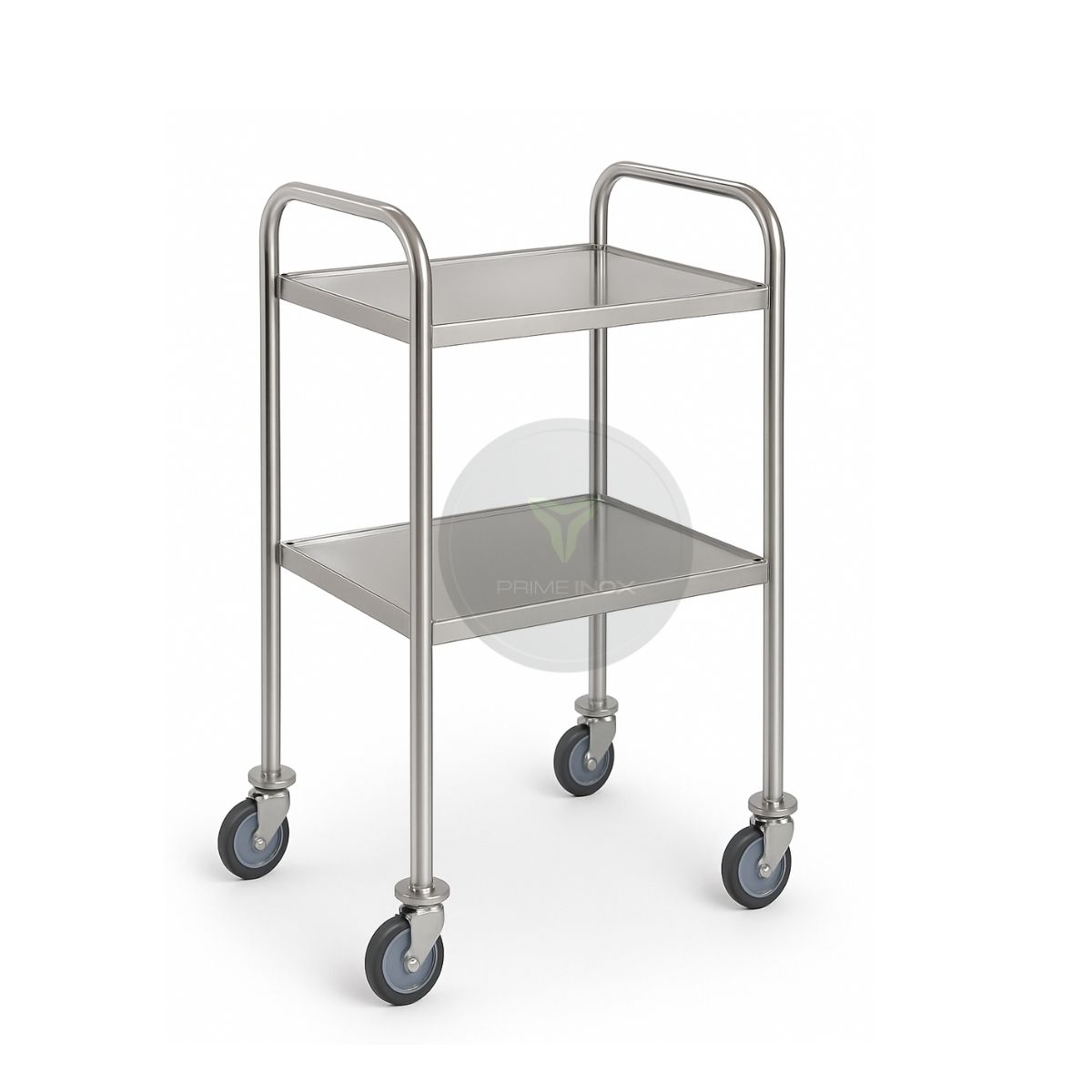 stainless steel compact dressing trolley
