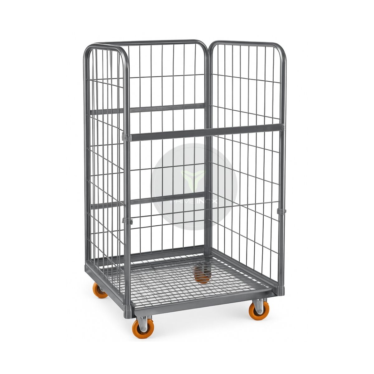 stainless steel heavy duty cage trolley