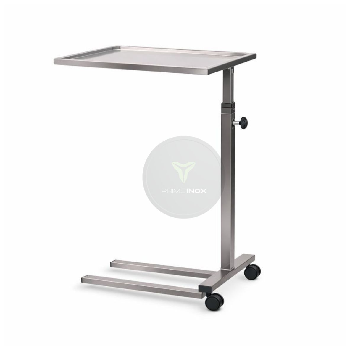 stainless steel height adjustable mayo table
