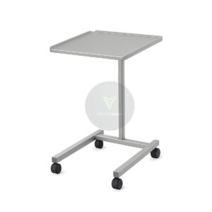 stainless steel mayo table fixed height