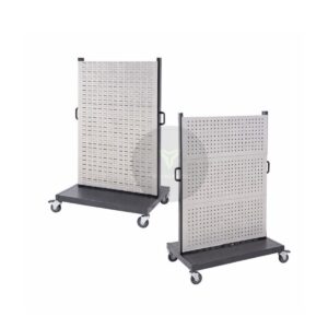 mobile perforated panel storage board