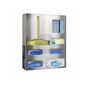 multi compartment ppe storage cabinet