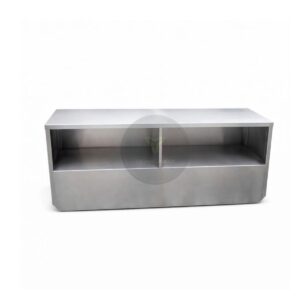 stainless steel bench
