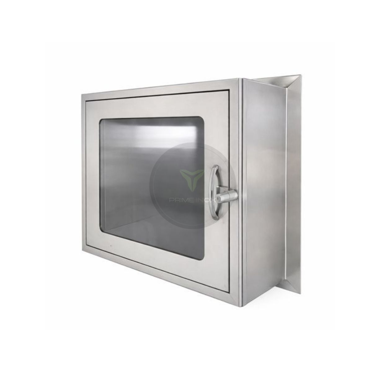 stainless steel pass through cabinet hinged door