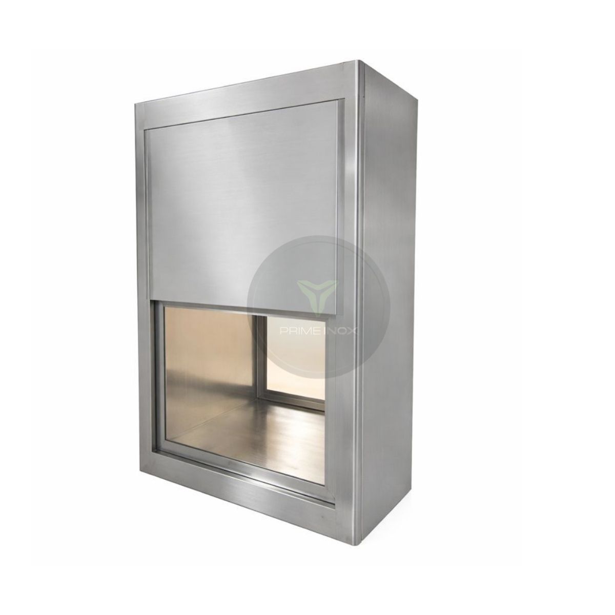 stainless steel pass through cabinet sliding door