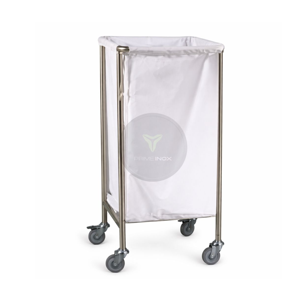 stainless steel single laundry trolley